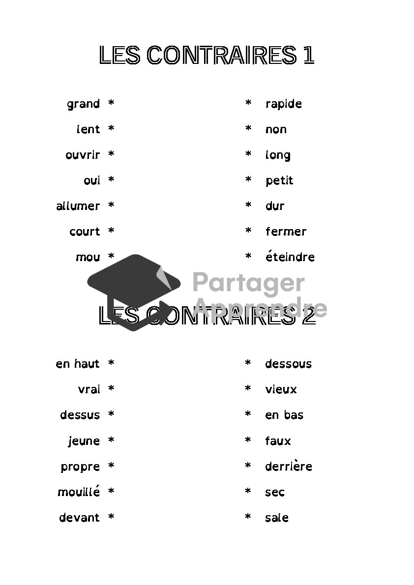 ATELIERS SYNONYMES ET CONTRAIRES_2