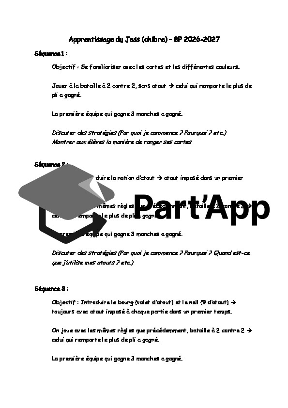 Séquence d'enseignement pour l'apprentissage du Jass_2