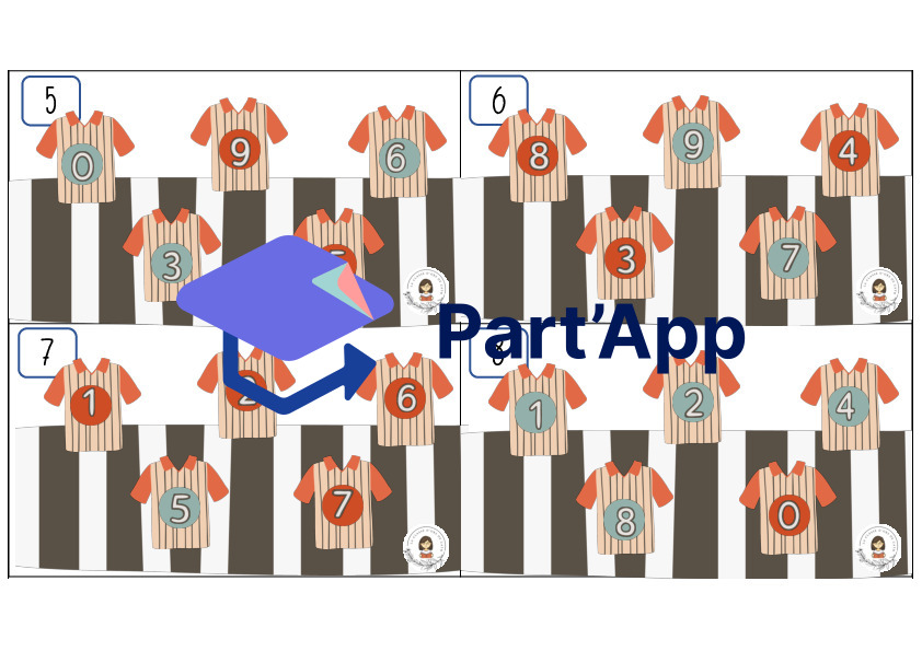 Ateliers orientation spatiale Maillots de FOOT_80