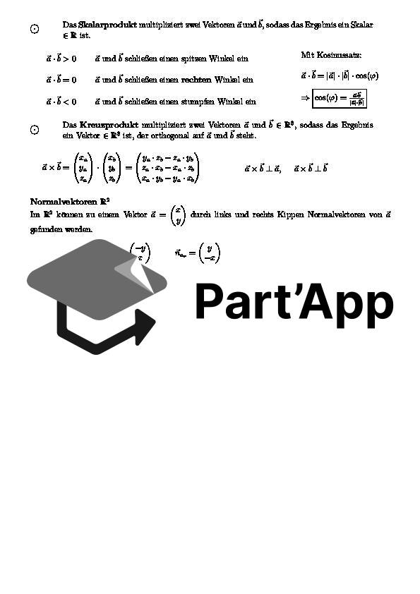 Vektoren im R^2 und R^3_4