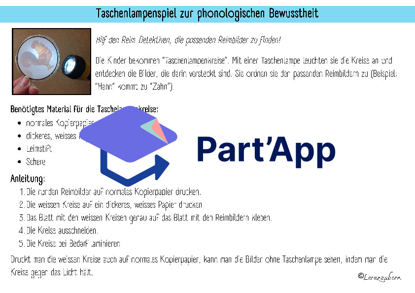 Taschenlampenspiel: Reime (phonologische Bewusstheit)_2