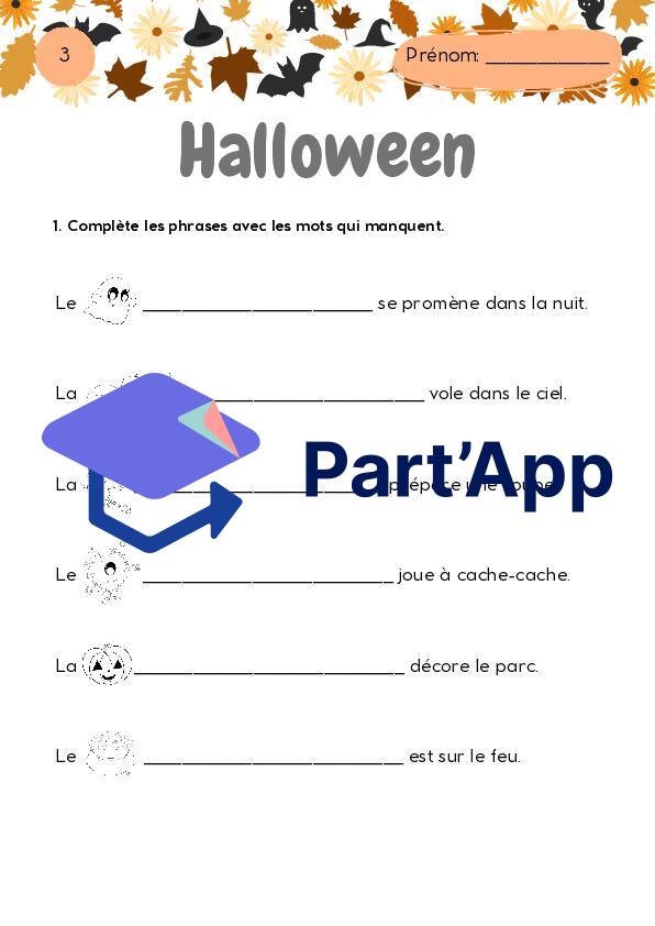 Halloween - fiches 🎃_4