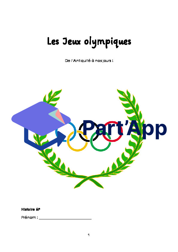 Les Jeux Olympiques - De l'Antiquité à nos jours !_2