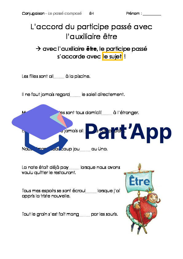 6H - M4 - Accord du participe passé_4