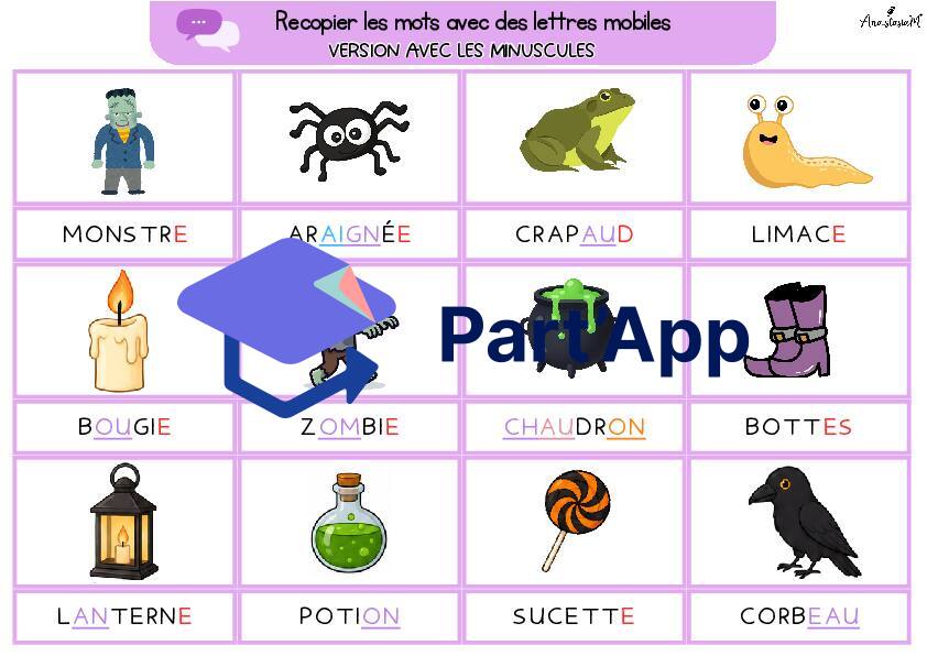Recopier des mots (Ateliers Halloween)_5
