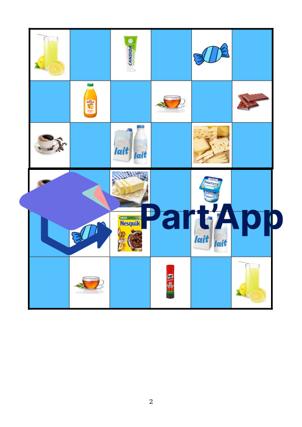 Allemand 5P - Einheit 1 - Loto des aliments_3