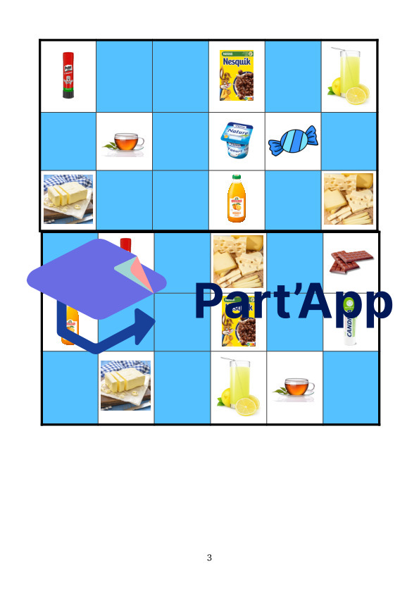 Allemand 5P - Einheit 1 - Loto des aliments_4