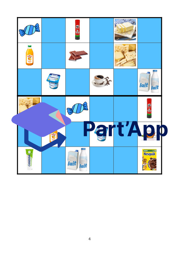 Allemand 5P - Einheit 1 - Loto des aliments_5