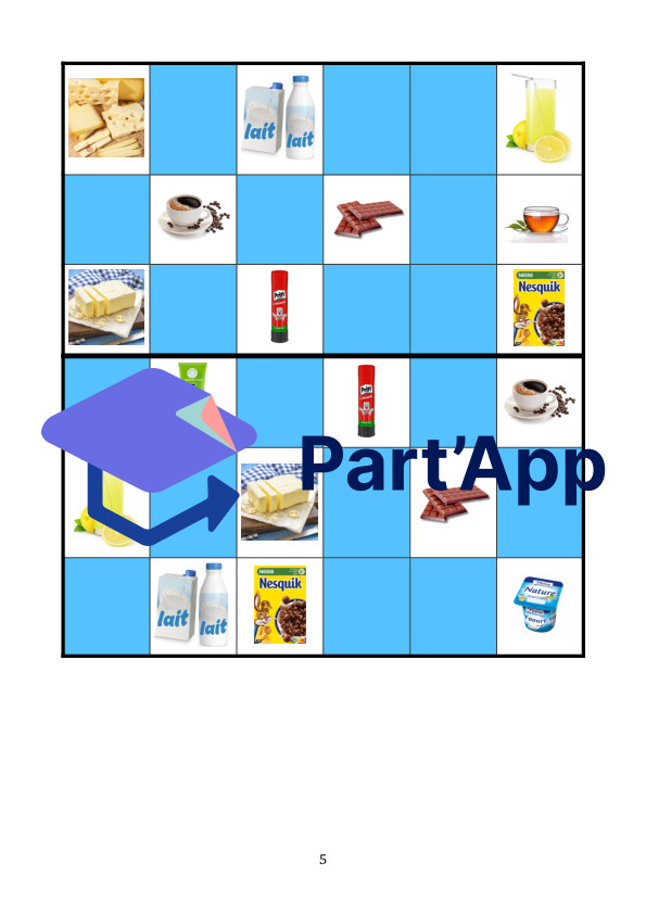 Allemand 5P - Einheit 1 - Loto des aliments_6