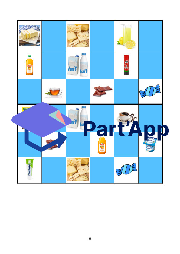 Allemand 5P - Einheit 1 - Loto des aliments_9