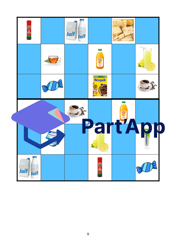 Allemand 5P - Einheit 1 - Loto des aliments_10