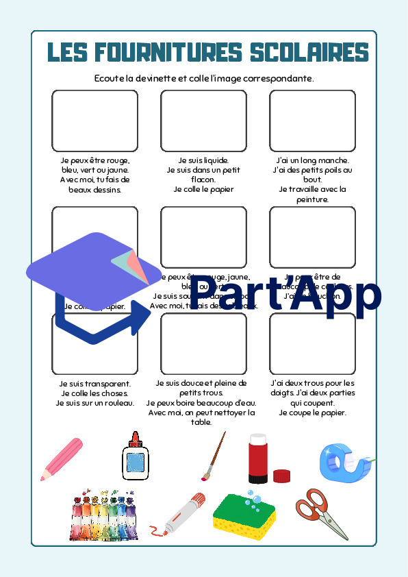 Fiche devinettes fournitures scolaires_4