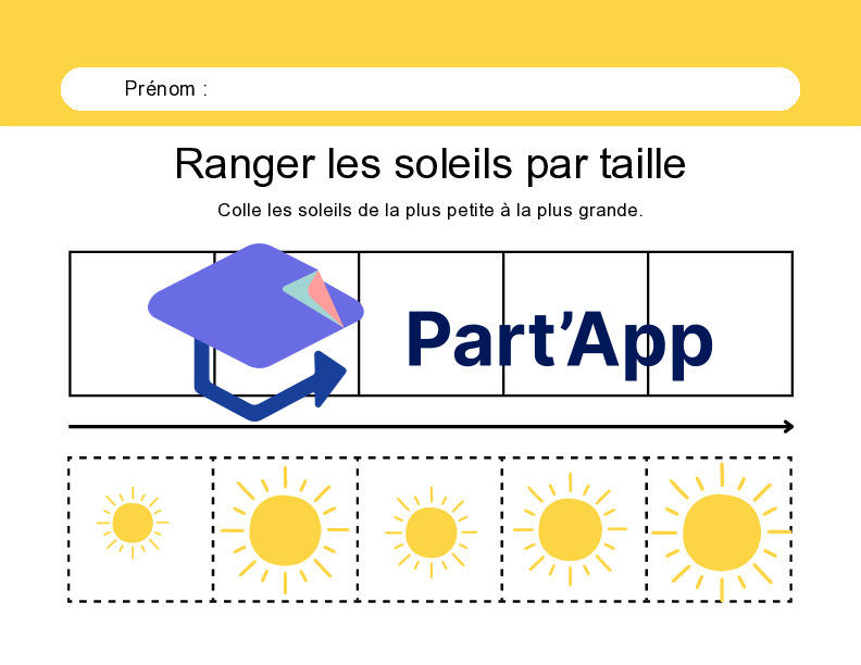 Exercices de tri par grandeur_4