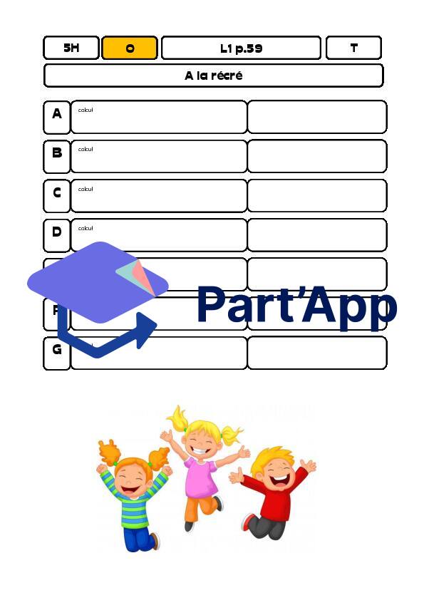 5P - Fiches réponses - ESPER - Opérations - Additions & soustractions_2