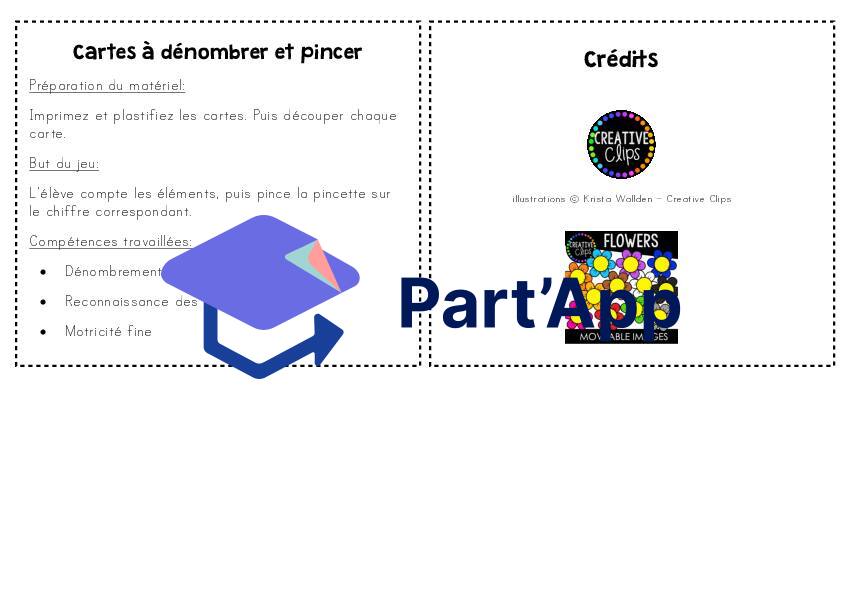 Cartes à compter (1 à 20) - printemps_6