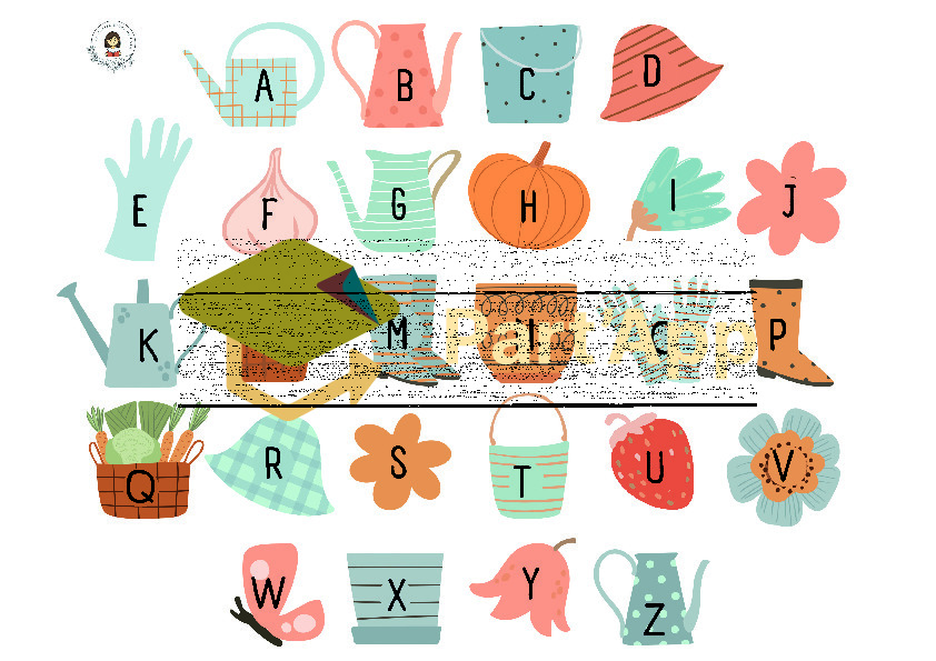 🍃 Alphabet – Le Jardin_2