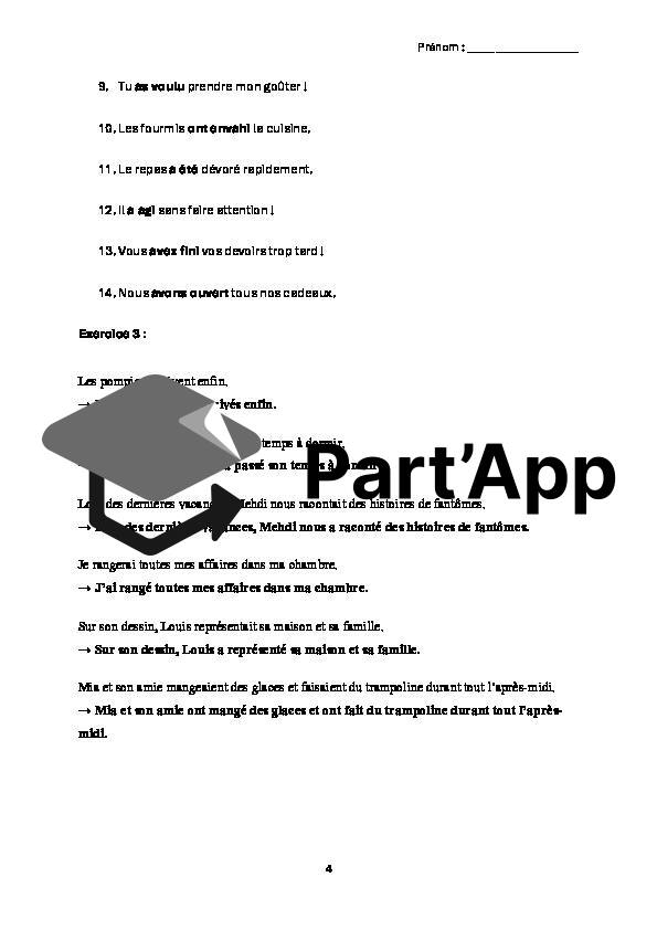 Fiche passé composé avec corrigé_5