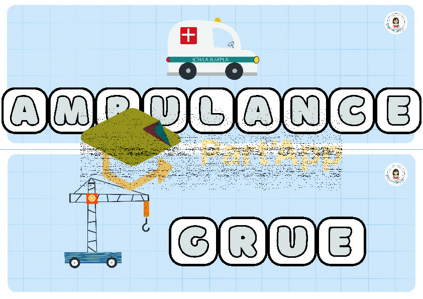 🚛 Mots à reconstituer - Les véhicules_6