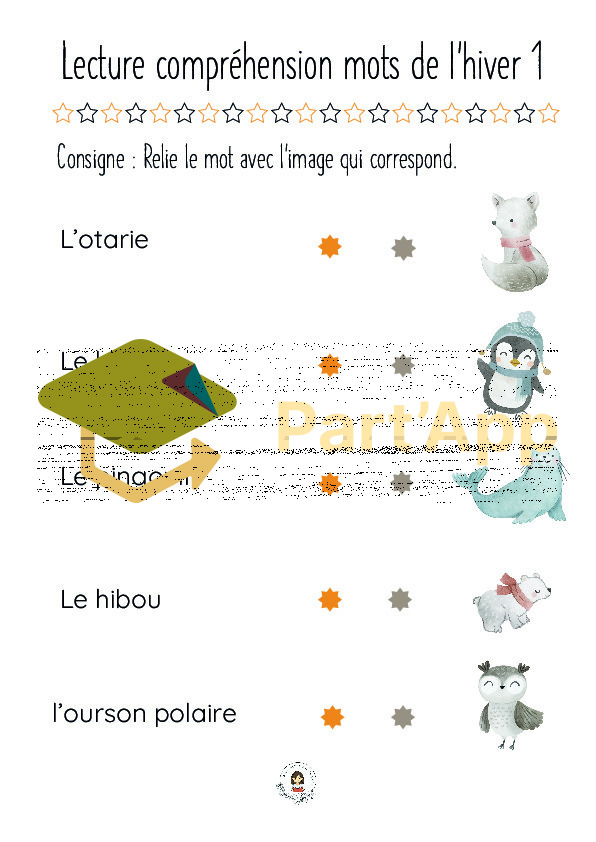 Cahier de lecture de l'HIVER_6