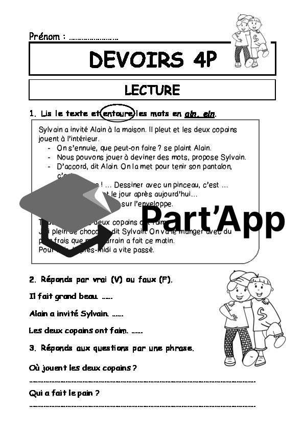 Devoirs 4P - différenciés_4