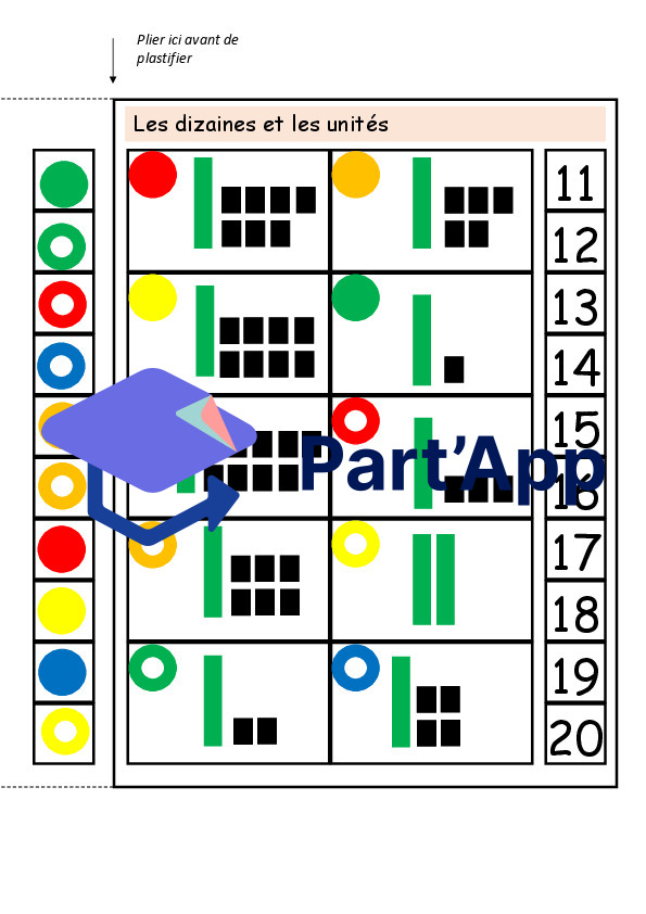 Part'App | logico unité-dizaine