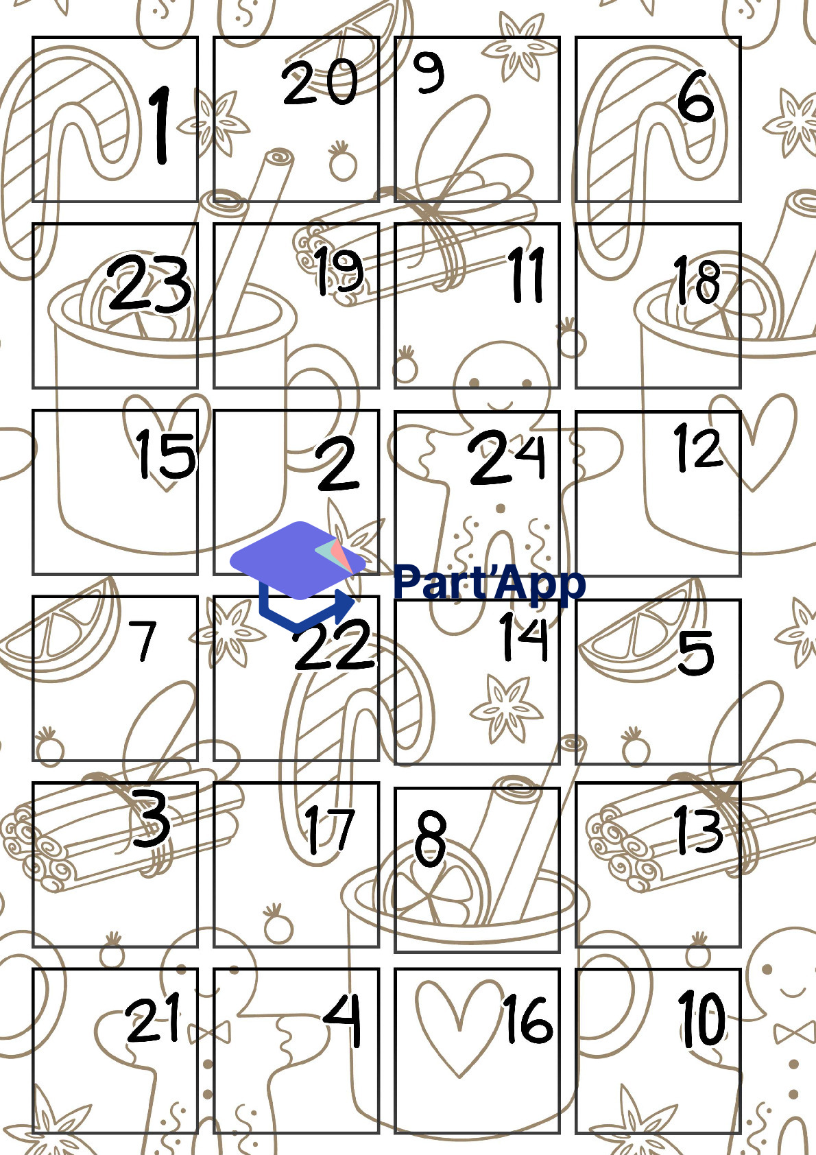 Calendriers coloriage + multiplications_2