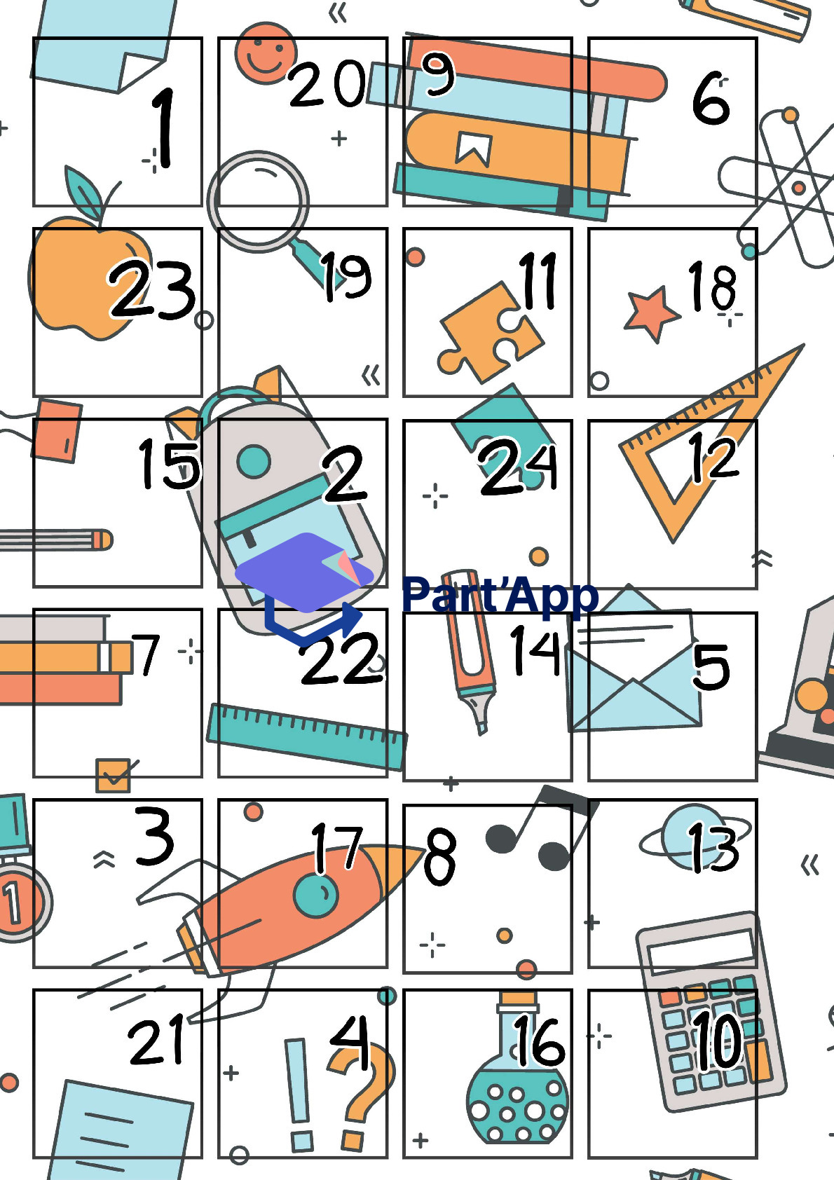 Calendriers coloriage + multiplications_3
