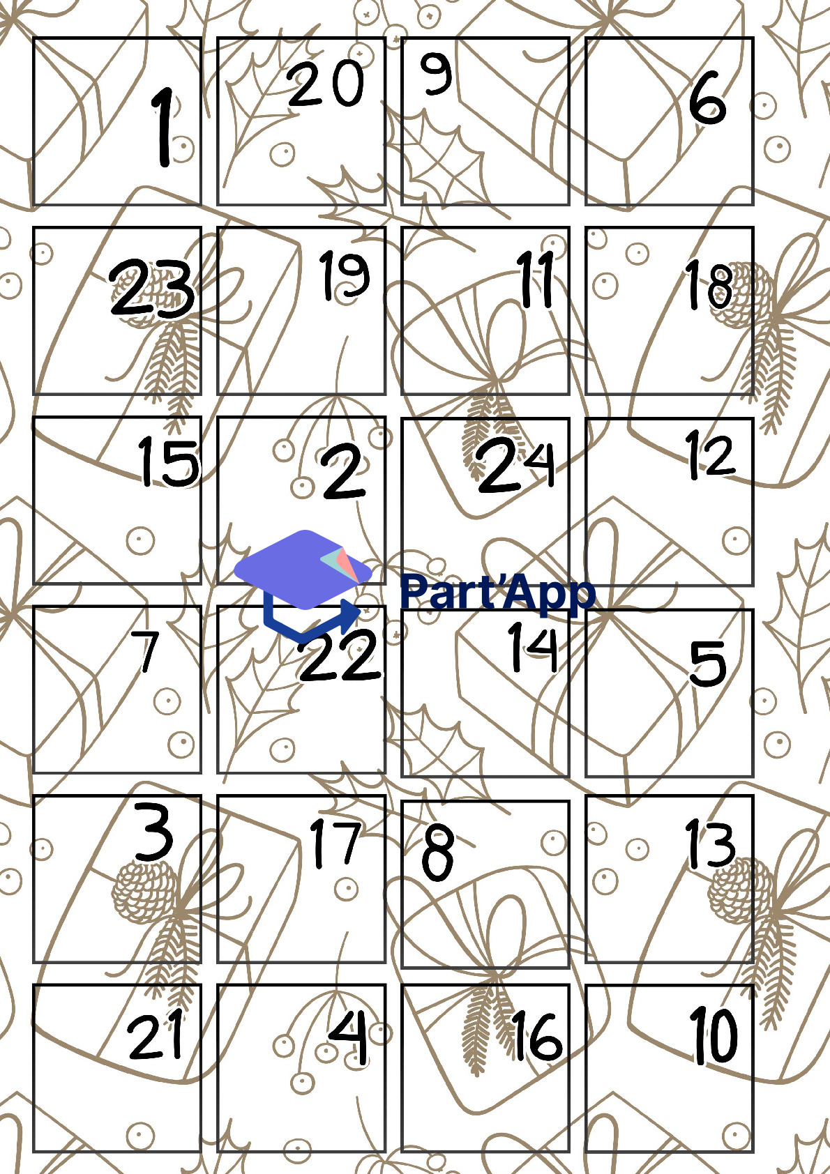 Calendriers coloriage + multiplications_4