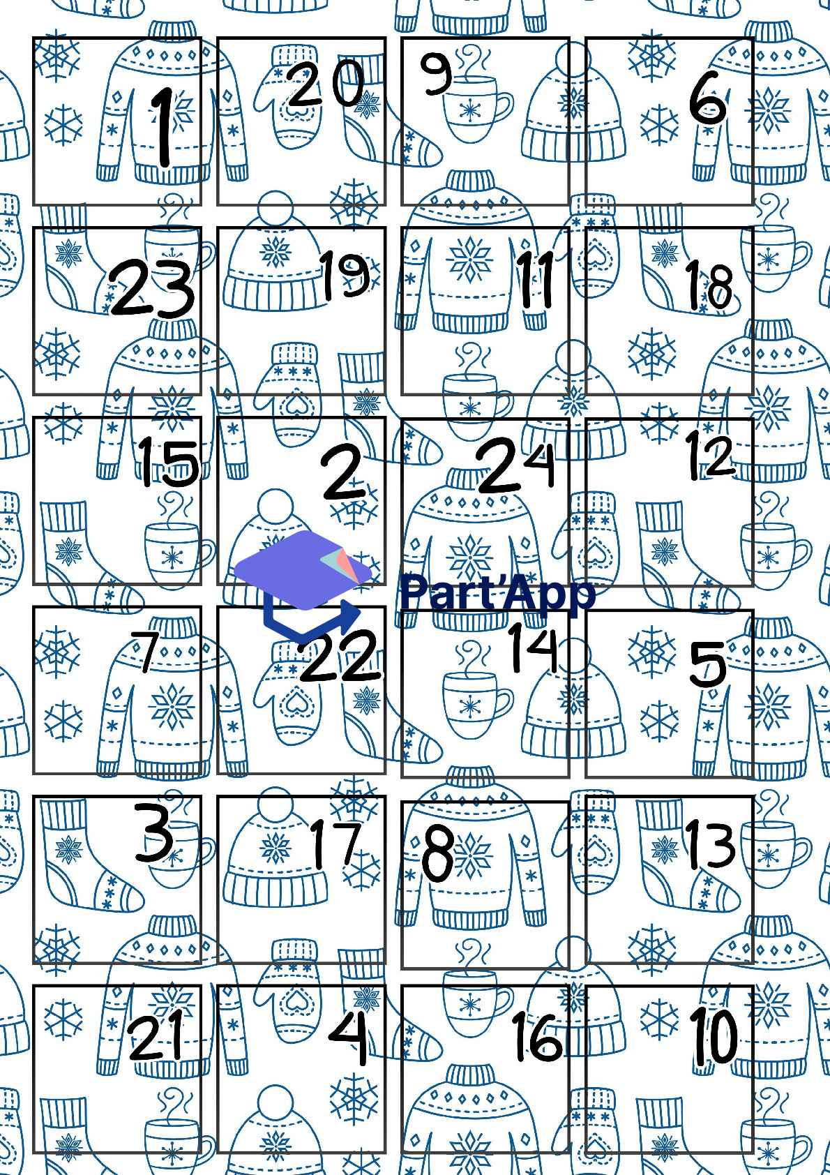 Calendriers coloriage + multiplications_8