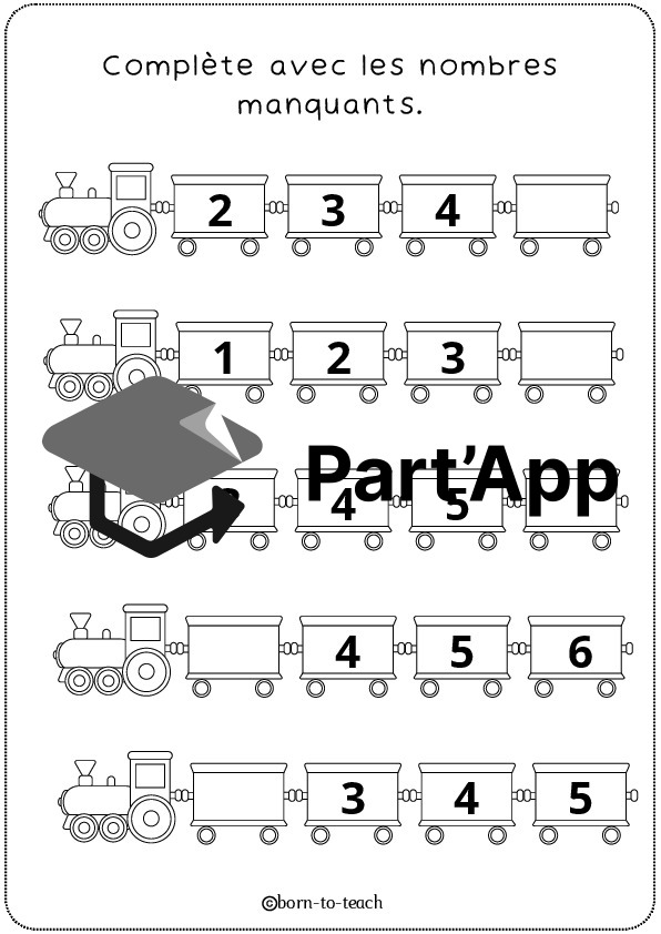j'apprends à compter de 1 à 6_16