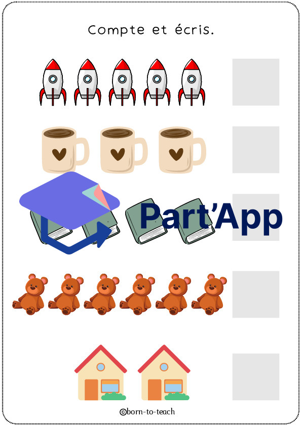 j'apprends à compter de 1 à 6_18