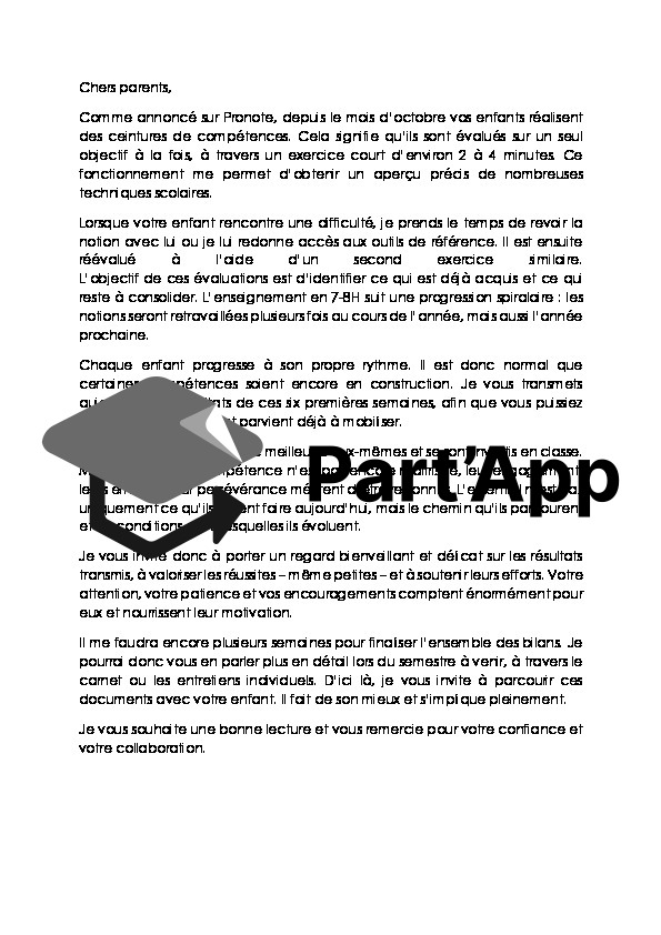 circulaire: communication évaluations_2