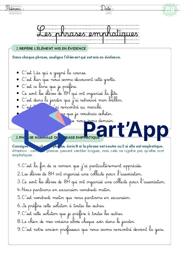 Dossier d’autonomie – Français 8H | Module 1_5