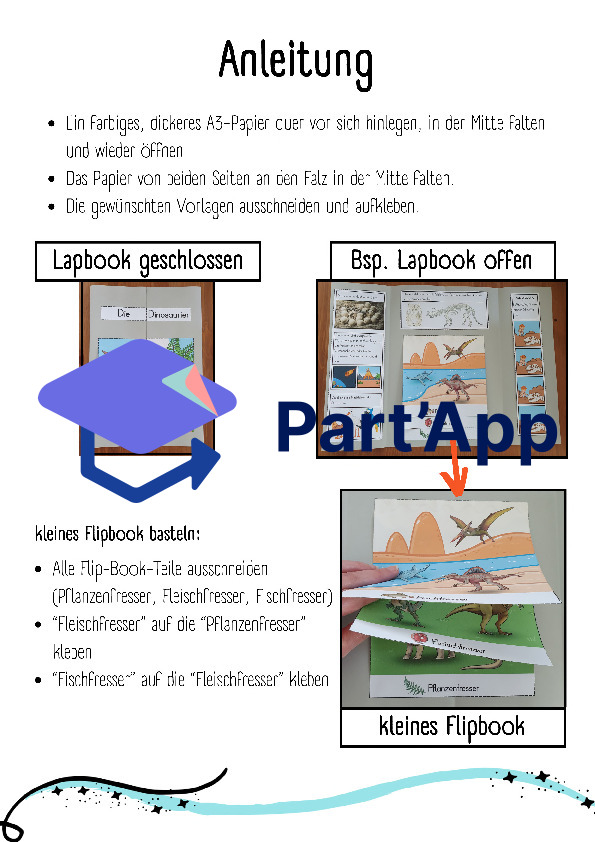 Lapbook für den Kindergarten: Dinosaurier_3