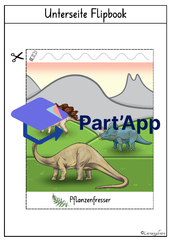 Lapbook für den Kindergarten: Dinosaurier_7