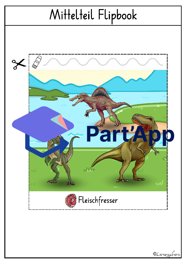 Lapbook für den Kindergarten: Dinosaurier_8