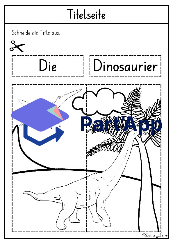 Lapbook für den Kindergarten: Dinosaurier_11