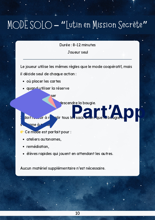 Mission Minuit – Jeu de Math (Complément à 10) – Atelier, Duo, Coop_11