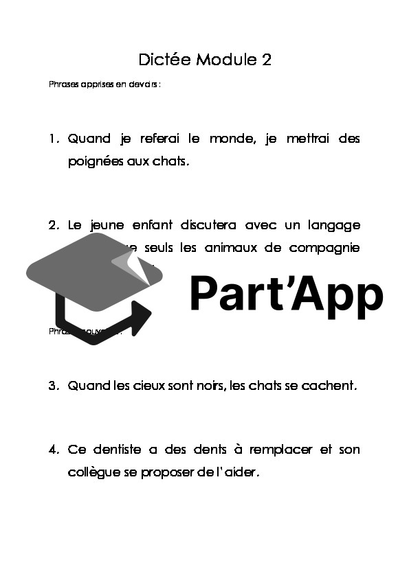 6H - M2 - Voc et rituel dictée_6