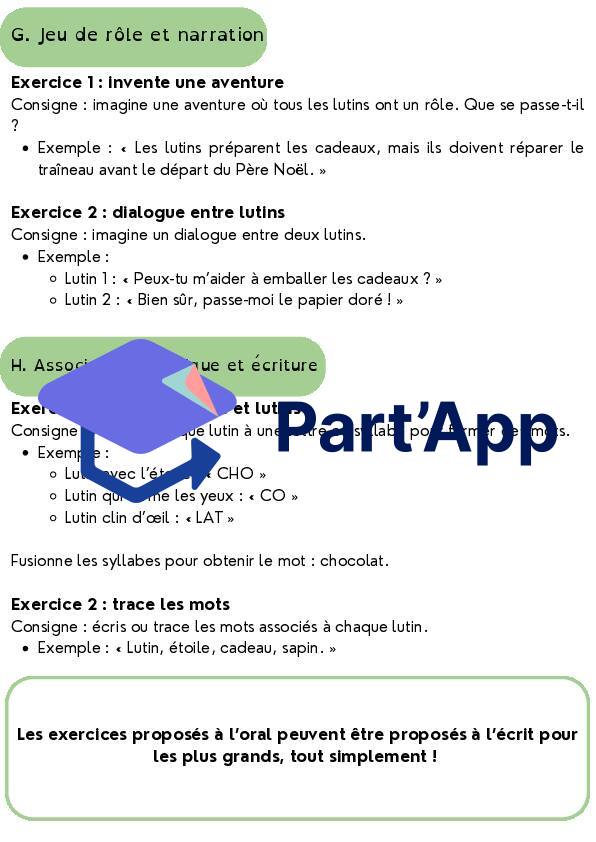 Part'App | Idées activités