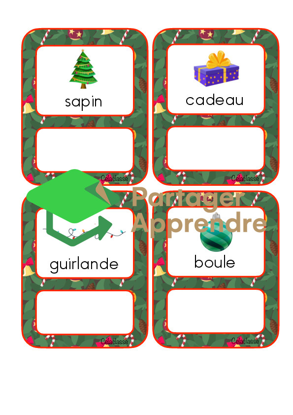 Retrouver mot identique-Noël_2
