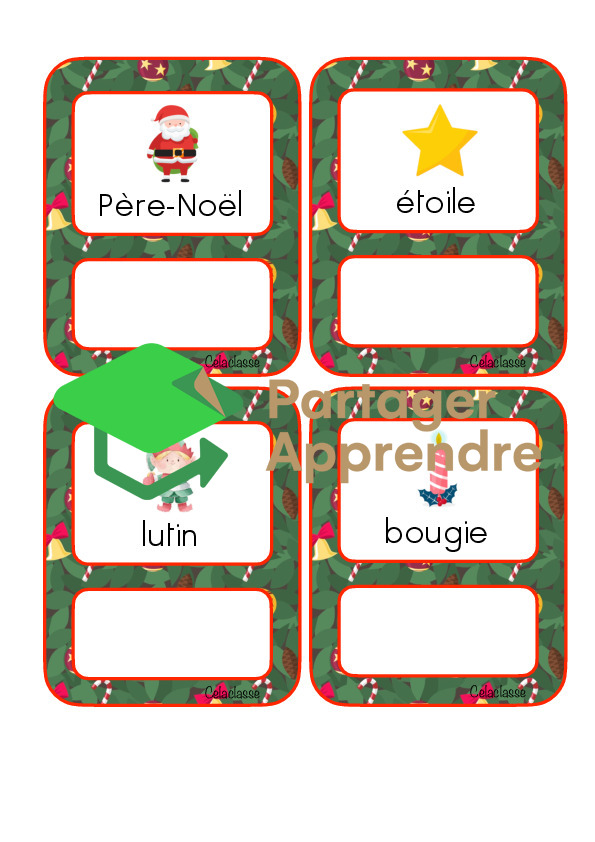 Retrouver mot identique-Noël_4