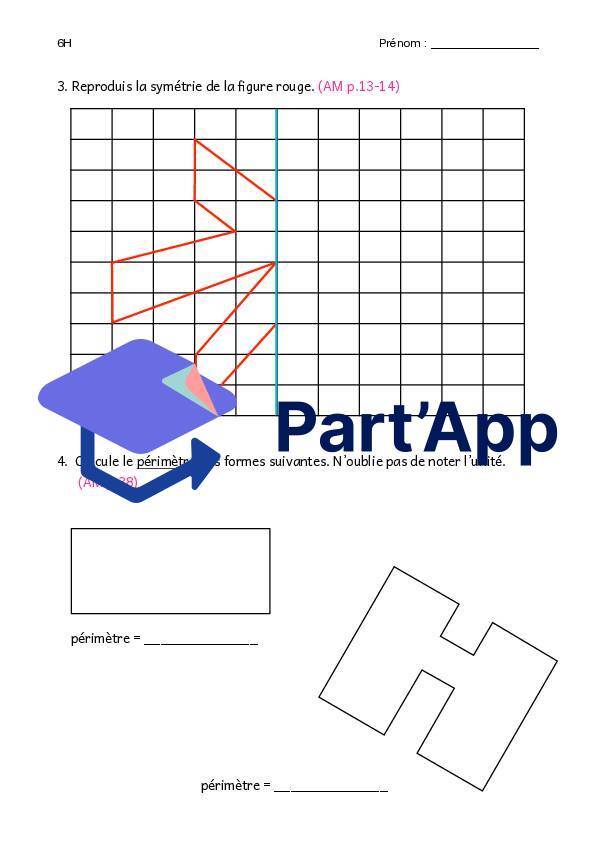 Devoirs de mathématiques 6H_3