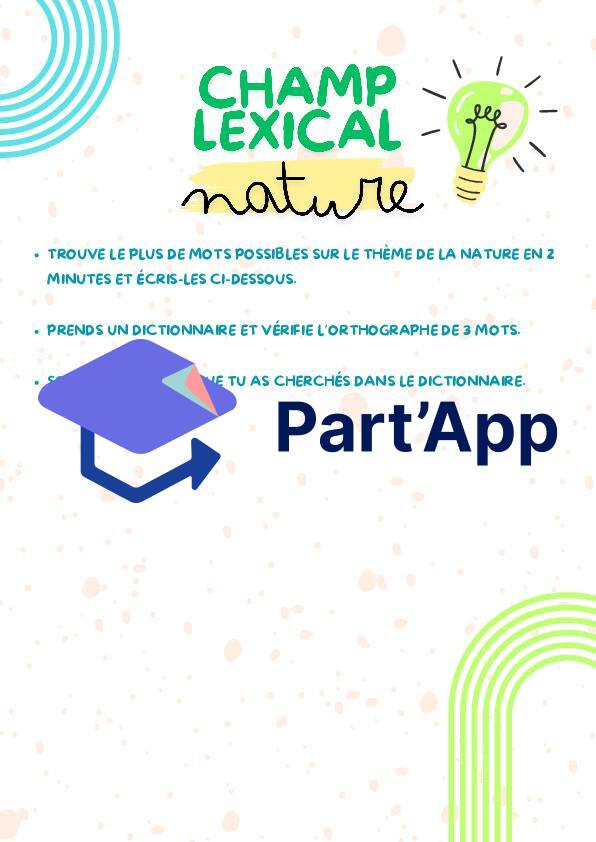 5H : Module 1 - Petit atelier sur le champ lexical et la recherche dans le dictionnaire_2
