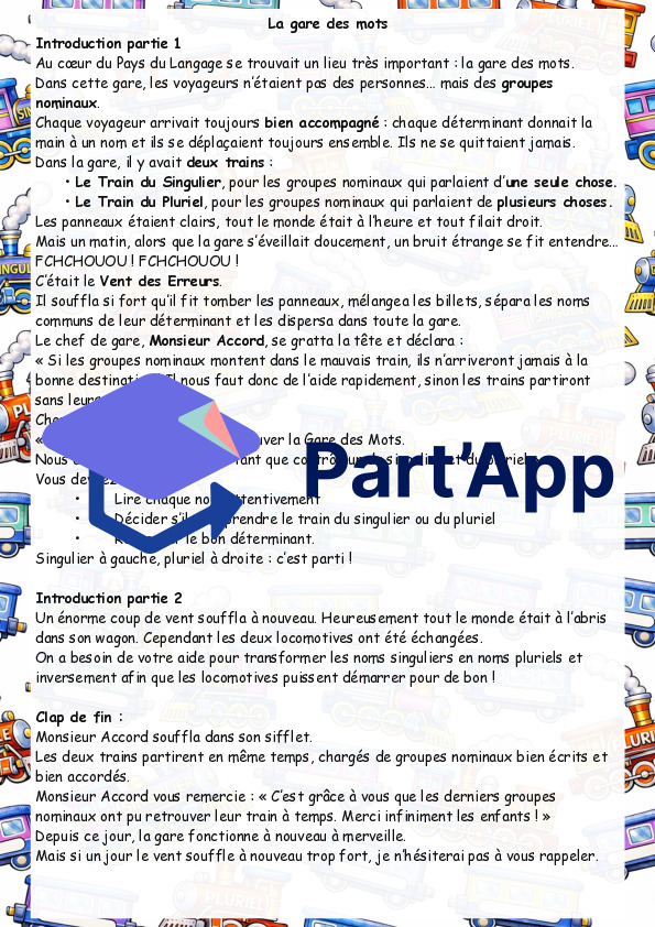 4P La gare des mots – Singulier et pluriel_4