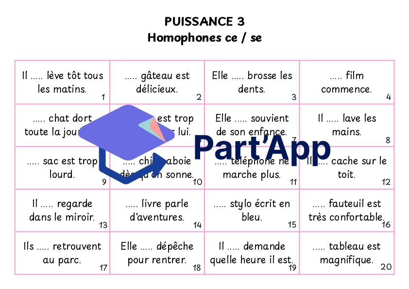 Puissance 3 des homophones (ce/ se)_4