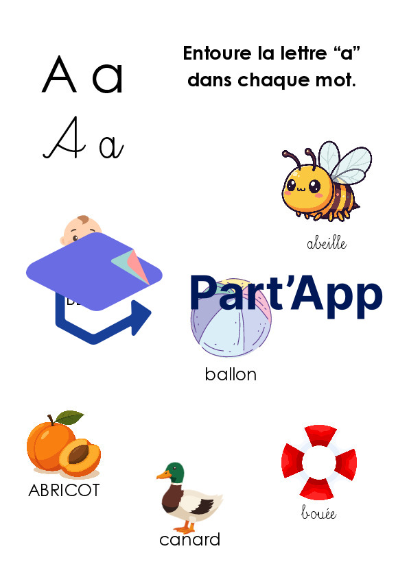 Travail sur la lettre A_4