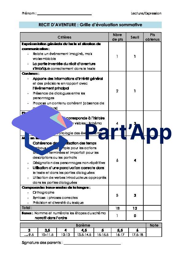 Français 7H-8H - Récit d'aventure (grille d'évaluation sommative)_2