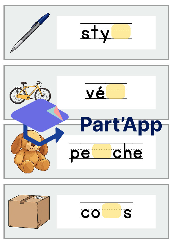 Syllabe dans le mot - son l_3
