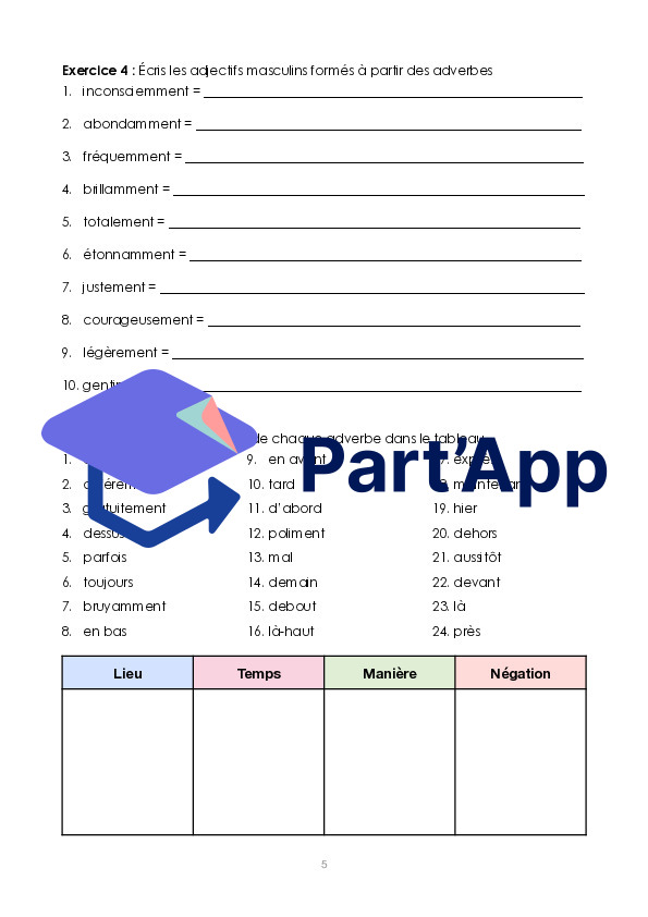 Dossier d’exercices sur le module 2 FRA 8P_7